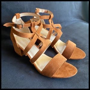 chunky heel sandals